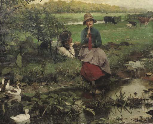 Evariste Carpentier - Aux bords du ruisseau: romance by a brook