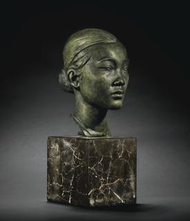 Evariste Jonchère - Buste De Jeune Fille (Bust Of A Young Girl)