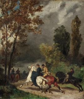 Evariste-Vital Luminais - An afternoon ride