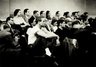Eve Arnold - Paul Newman at The Actor\'s Studio, New York