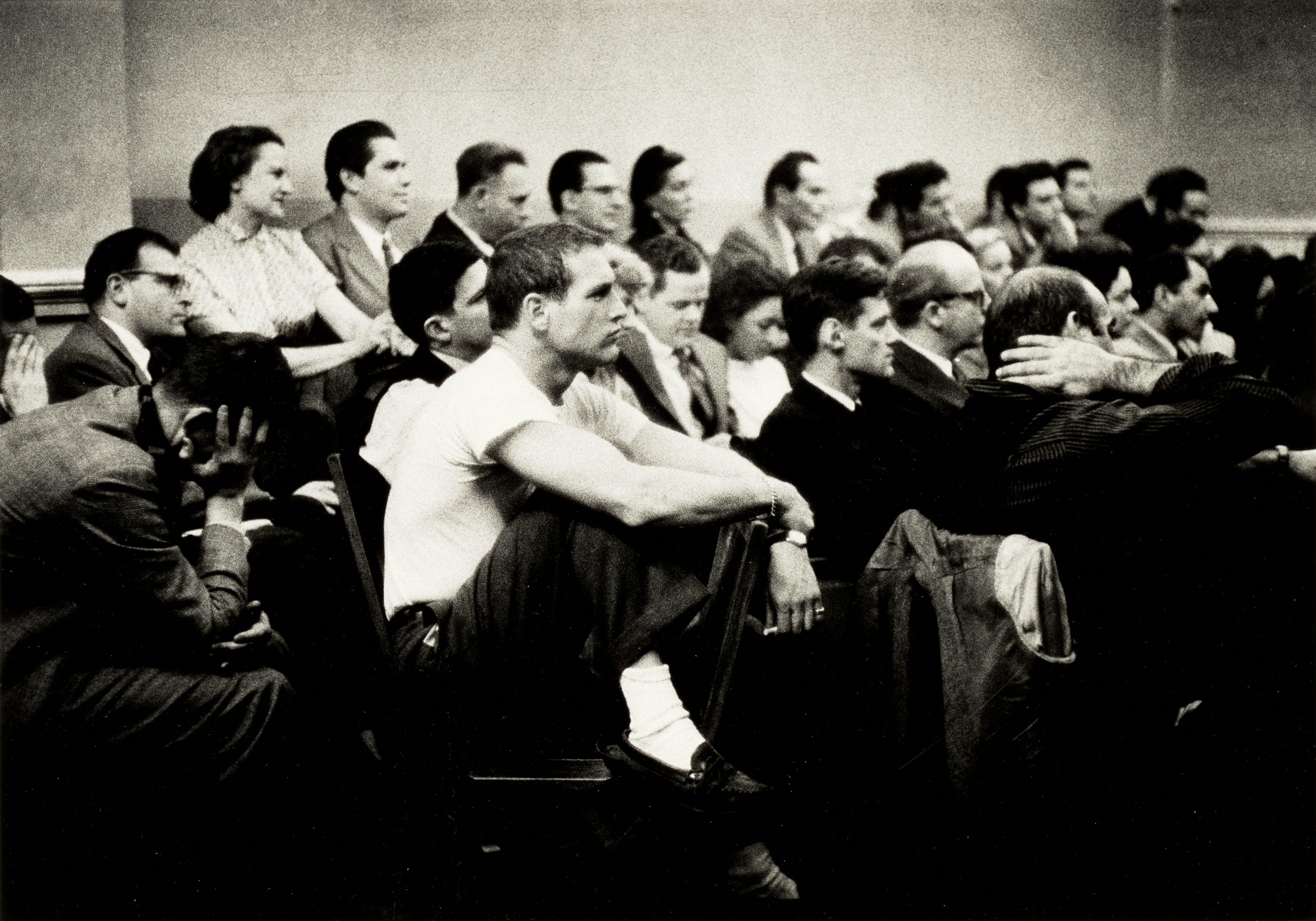 Eve Arnold - Paul Newman at The Actor\'s Studio, New York