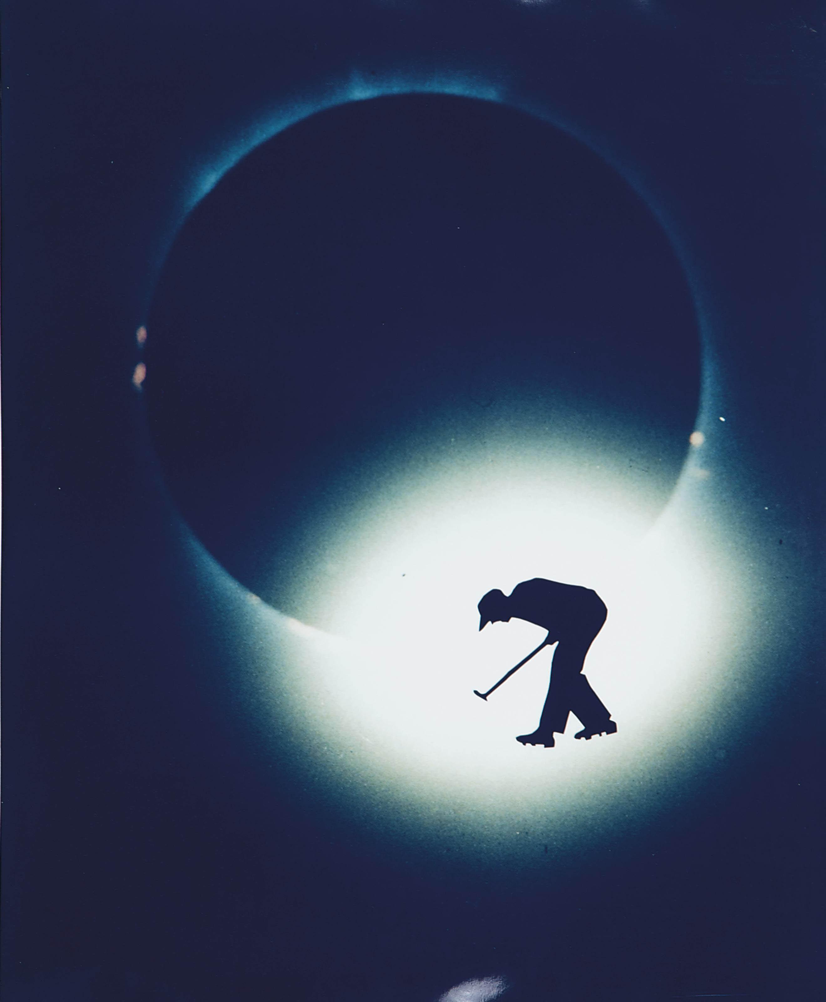 Eve Sonneman - Golf on Solar Eclipse, 1988