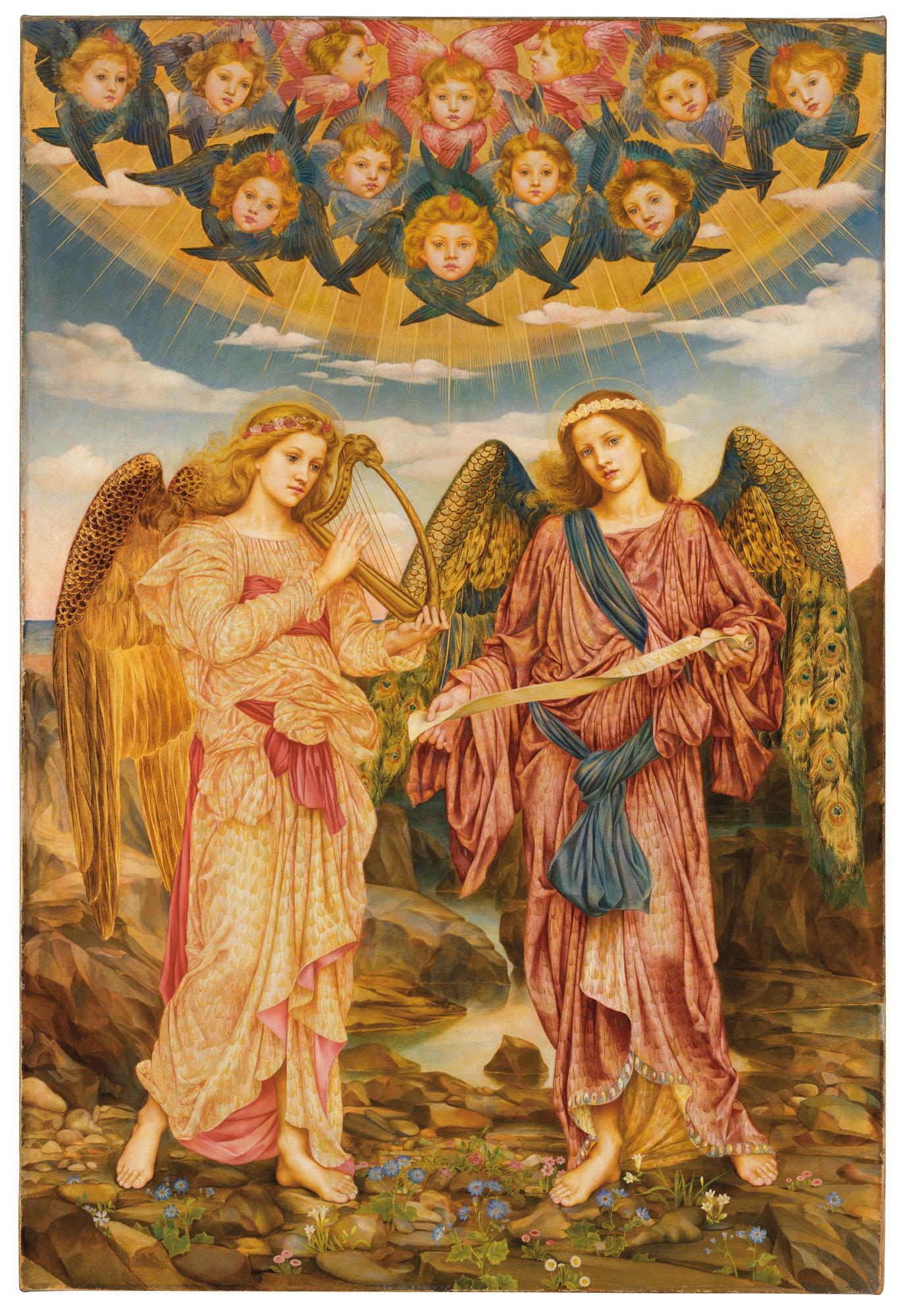Evelyn De Morgan - Gloria in Excelsis