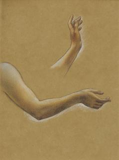 Evelyn De Morgan - Studies Of Ankles And Feet; And Studies Of Arms