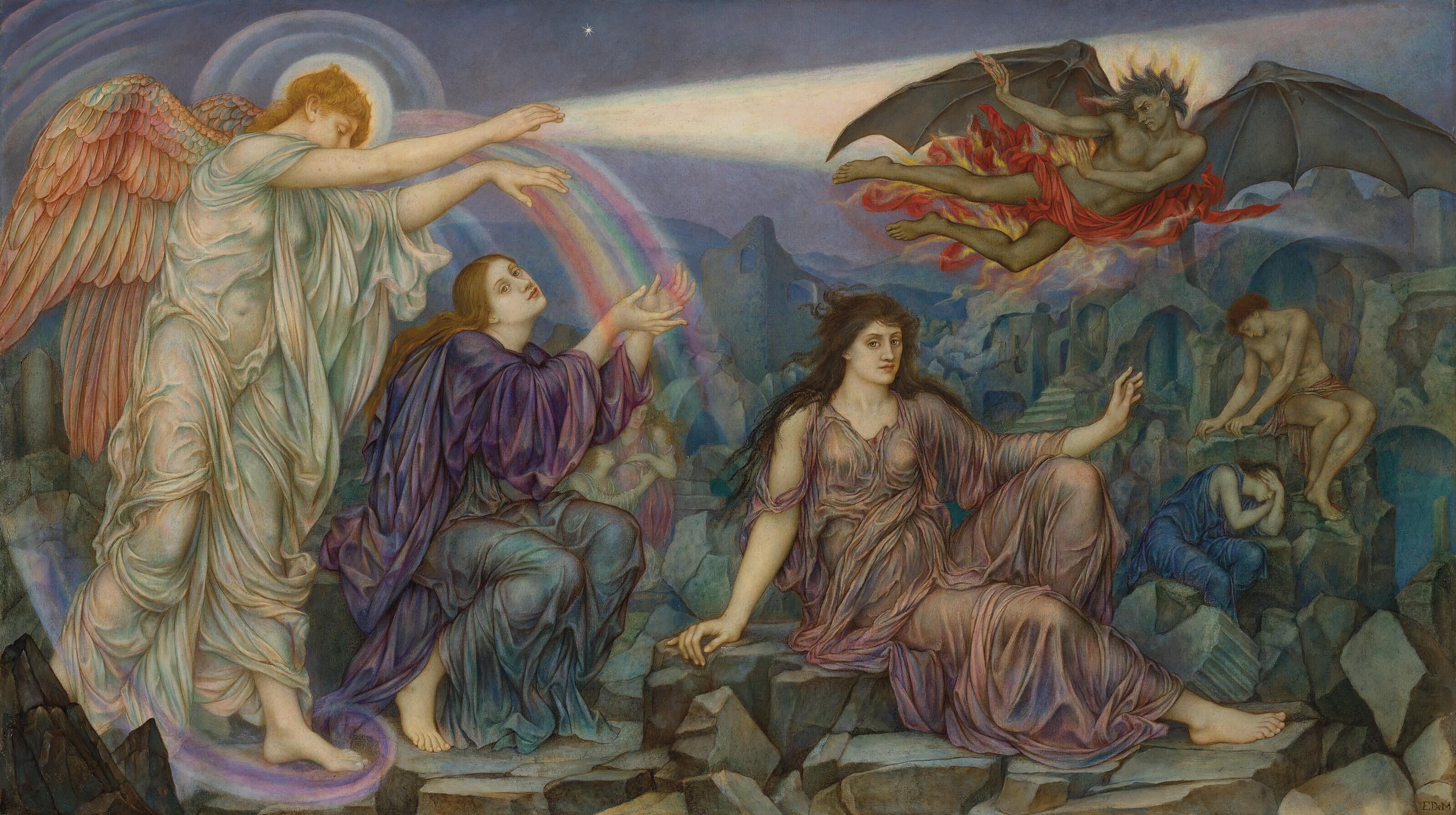 Evelyn De Morgan - The Search-Light