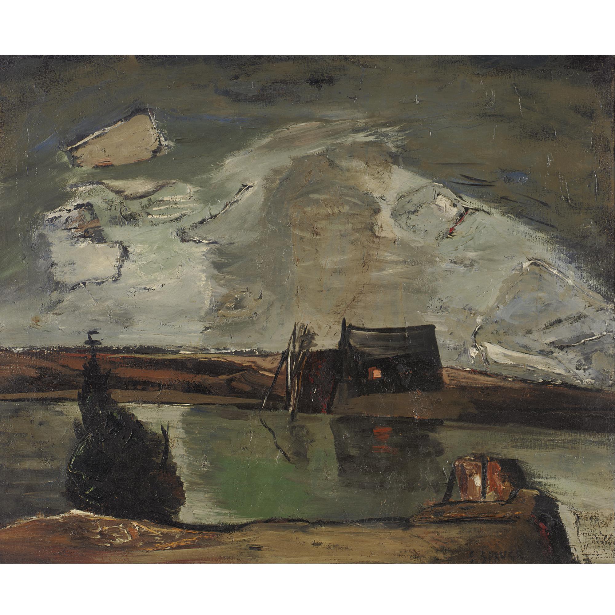 Everett Franklin Spruce - The Lone Cabin