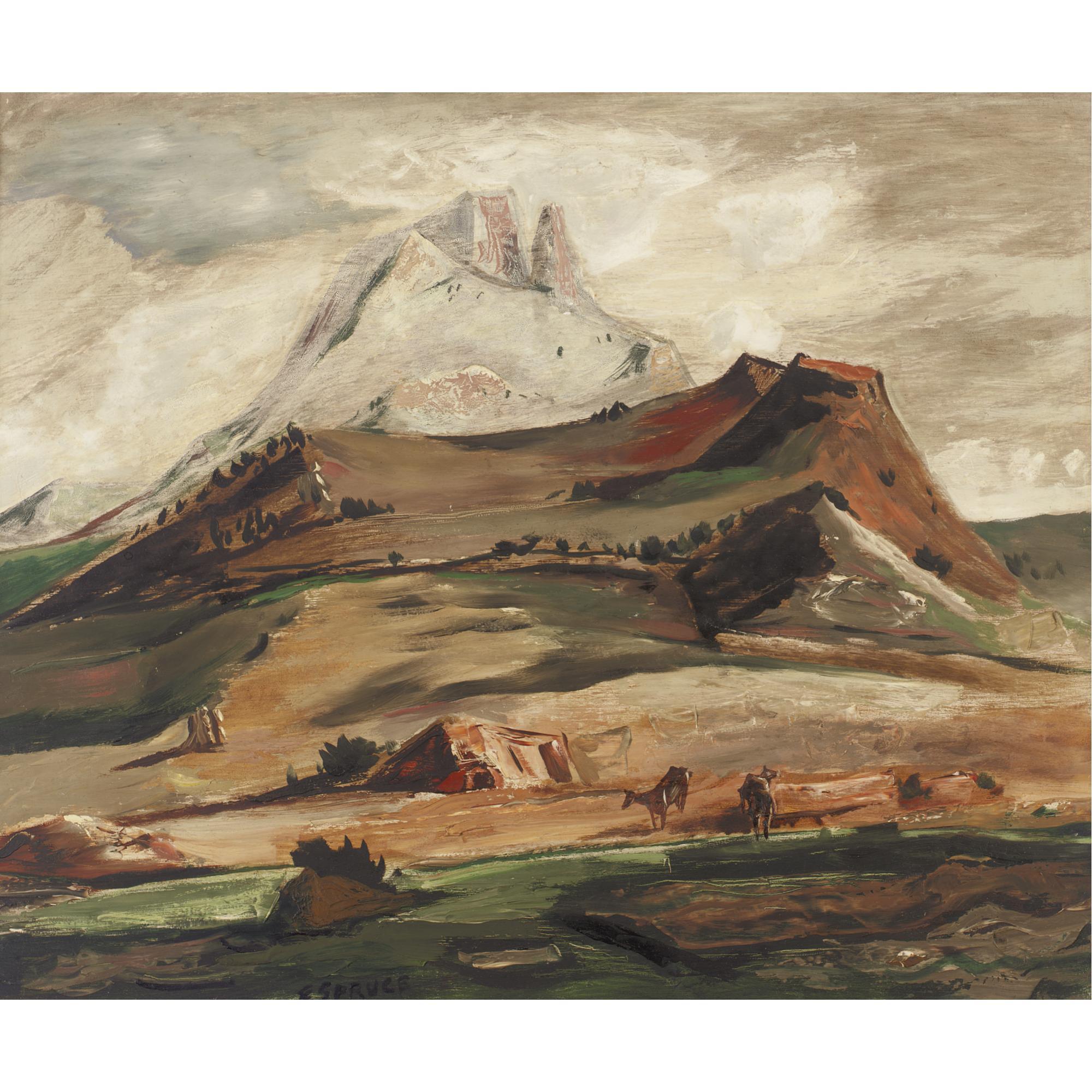 Everett Franklin Spruce - Western Landscape