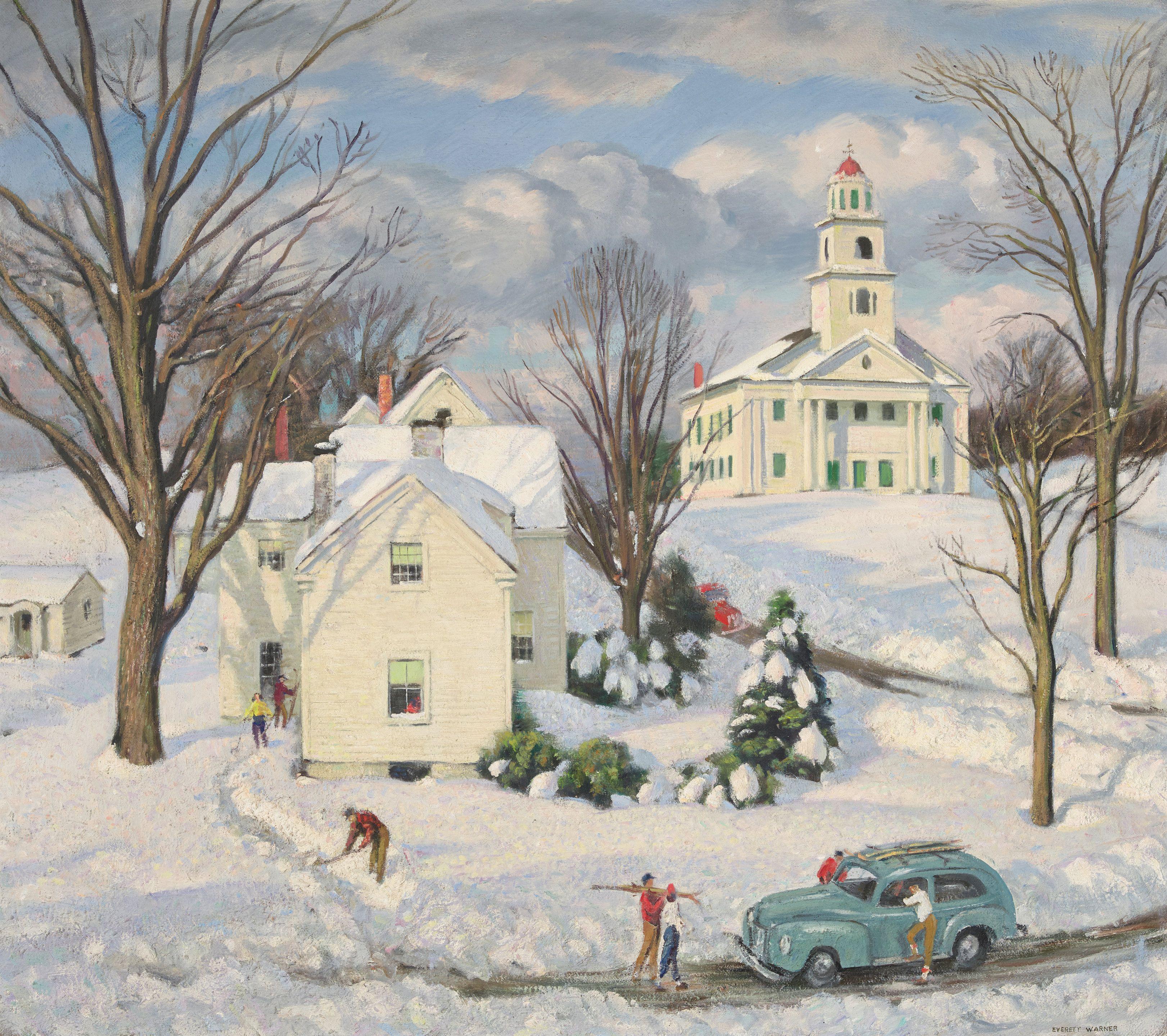 Everett Longley Warner - New England Pastime