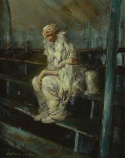 Everett Shinn - Clown On Empty Seats