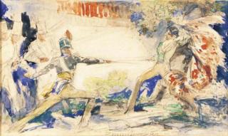 Everett Shinn - The Duel