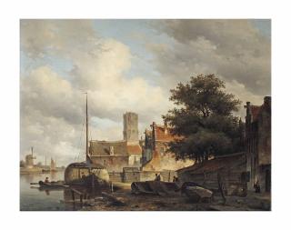 Everhardus Koster - Activities in a Dutch town