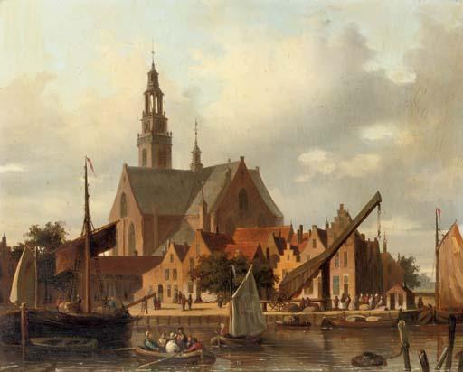 Everhardus Koster - The Groote Kerk, Maassluis