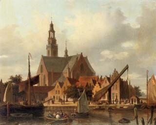 Everhardus Koster - The Groote Kerk, Maassluis