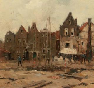 Evert Jan Ligtelijn - A busy construction site