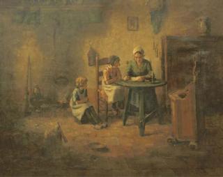 Evert Jan Ligtelijn - Reading to the children