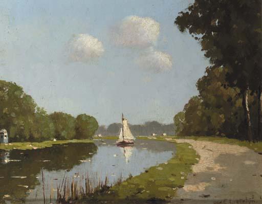 Evert Jan Ligtelijn - Summer along the river Vecht