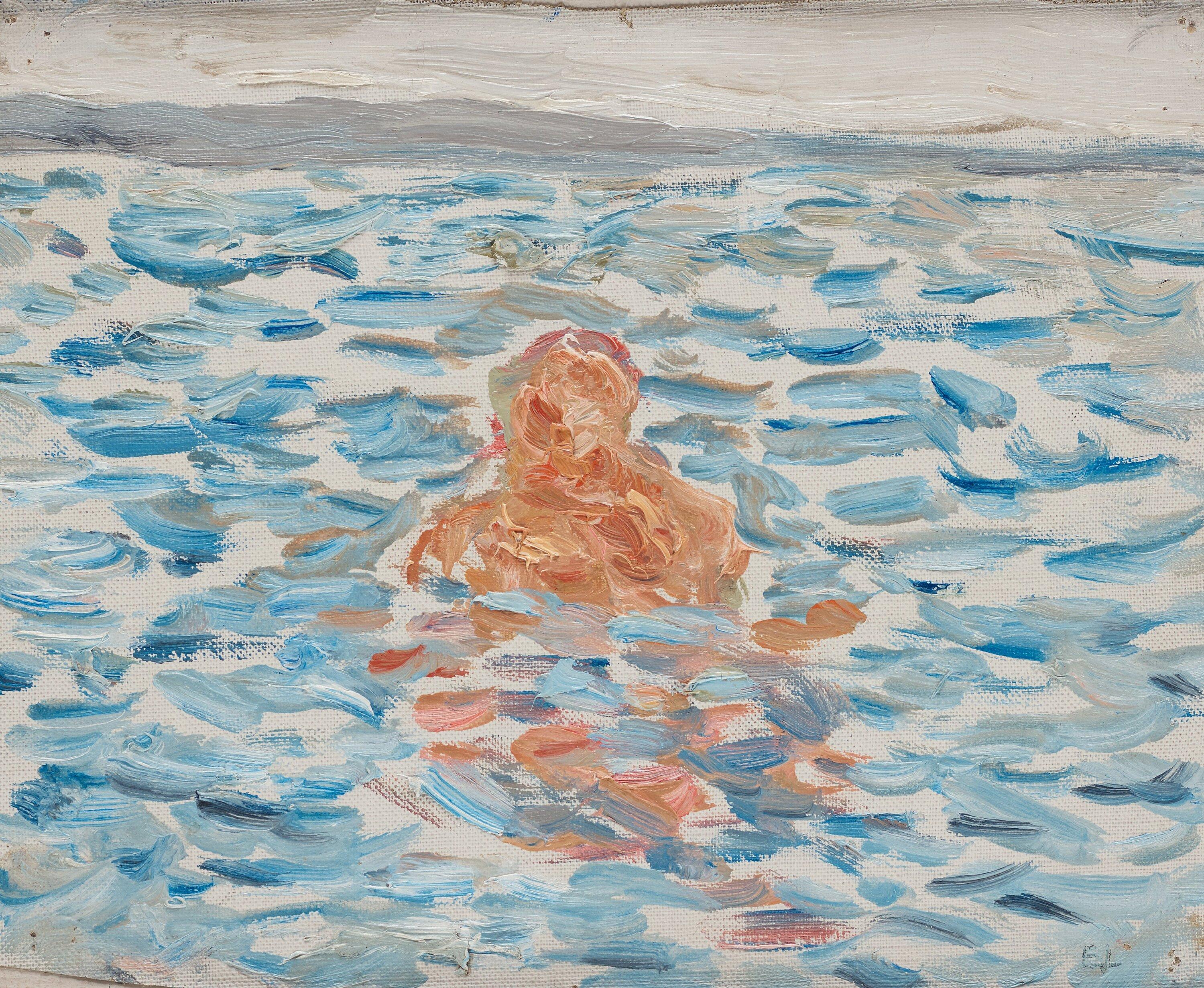Evert Lundquist - The bather