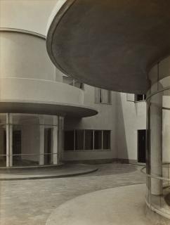 Evert Marinus von Ojen - Reihenhäuser am Strand von Hoek van Holland