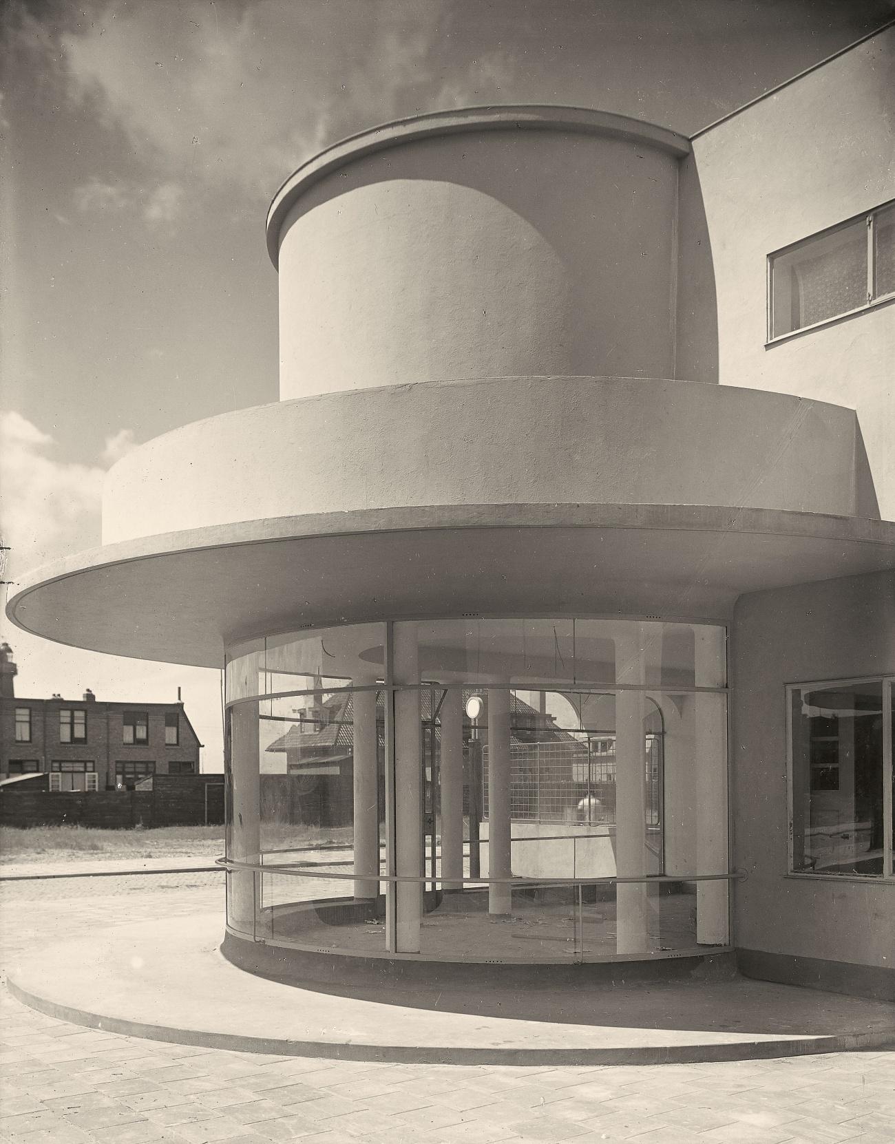 Evert Marinus von Ojen - Reihenhäuser am Strand von Hoek van Holland