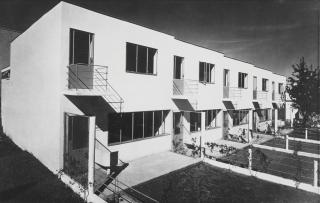 Evert Marinus von Ojen - Reihenhäuser in der Weißenhofsiedlung