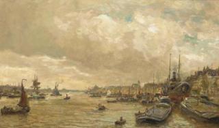 Evert Moll - Daily activities at Rotterdam harbour