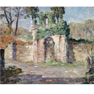 Evert Pieters - An Overgrown Gate In Summer