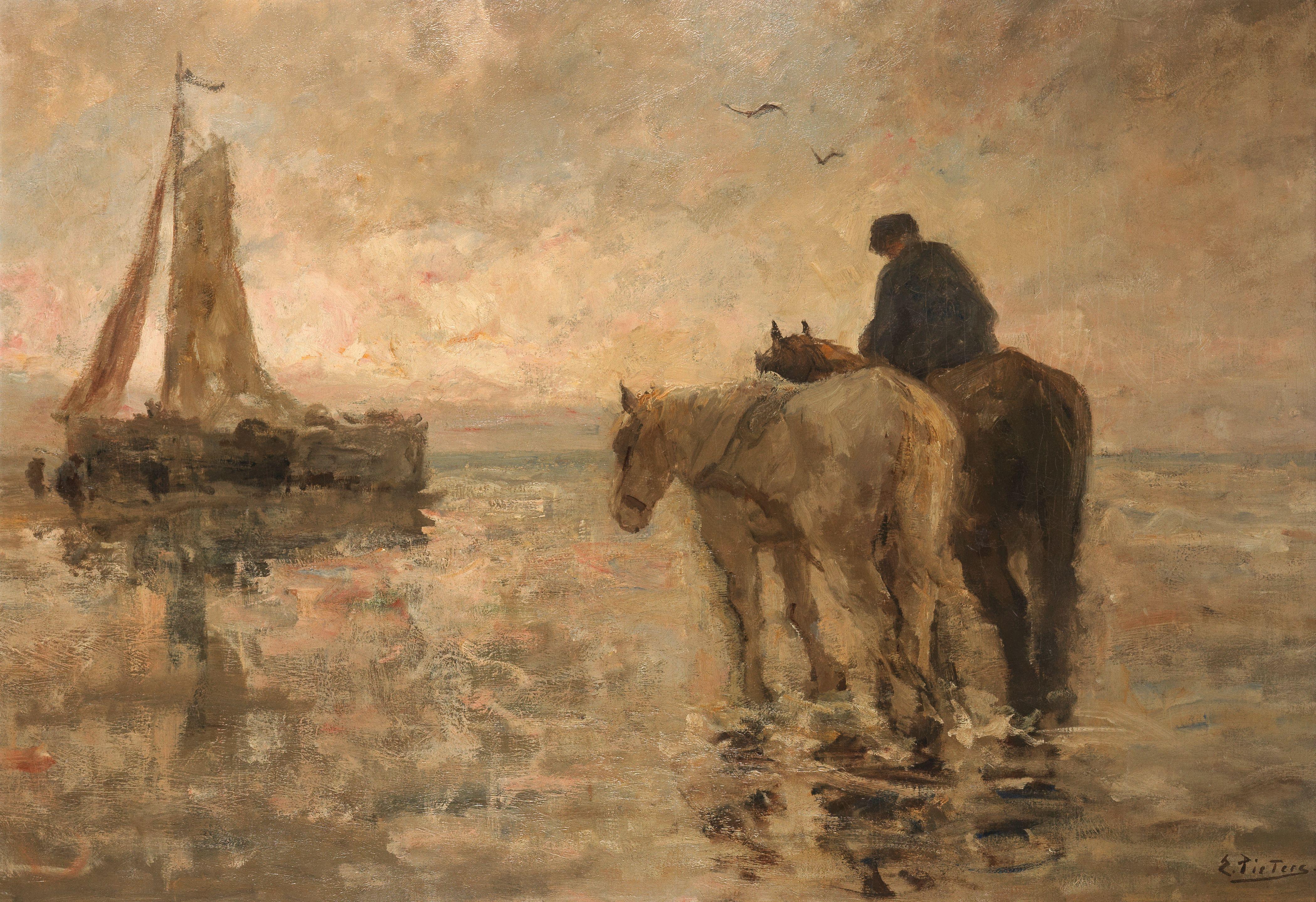 Evert Pieters - Costal scene