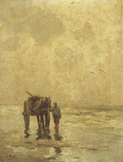 Evert Pieters - On the beach