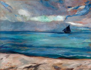 Evert Taube - Motif from Skagen