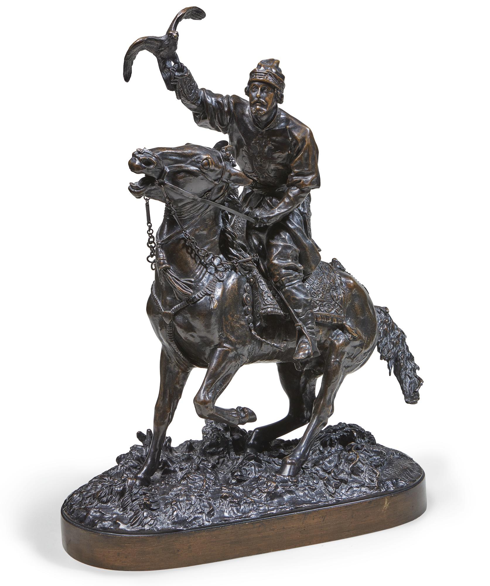 Evgeni Alexandrovich Lanceray - Tsar\'S Falconer