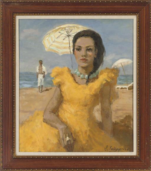 Evgeni Handusenko - A liason on the beach