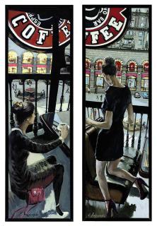 Evgeni Handusenko - Double coffee; and At the café