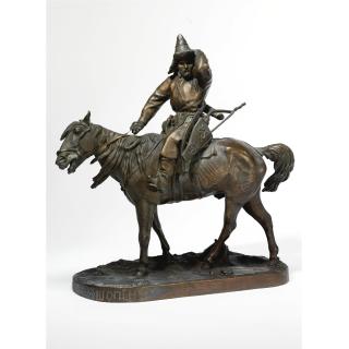 Evgeni Lanceray - A Russian Bronze: Kirghiz Horseman