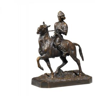 Evgenij Aleksandrovic Lansere - Kosake zu Pferde