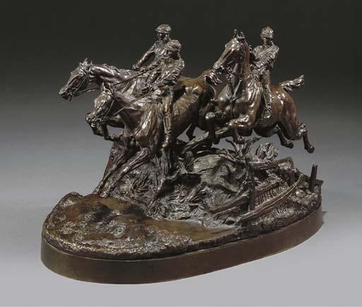 Evgeny Alexandrovich Lanceray - The Steeplechase