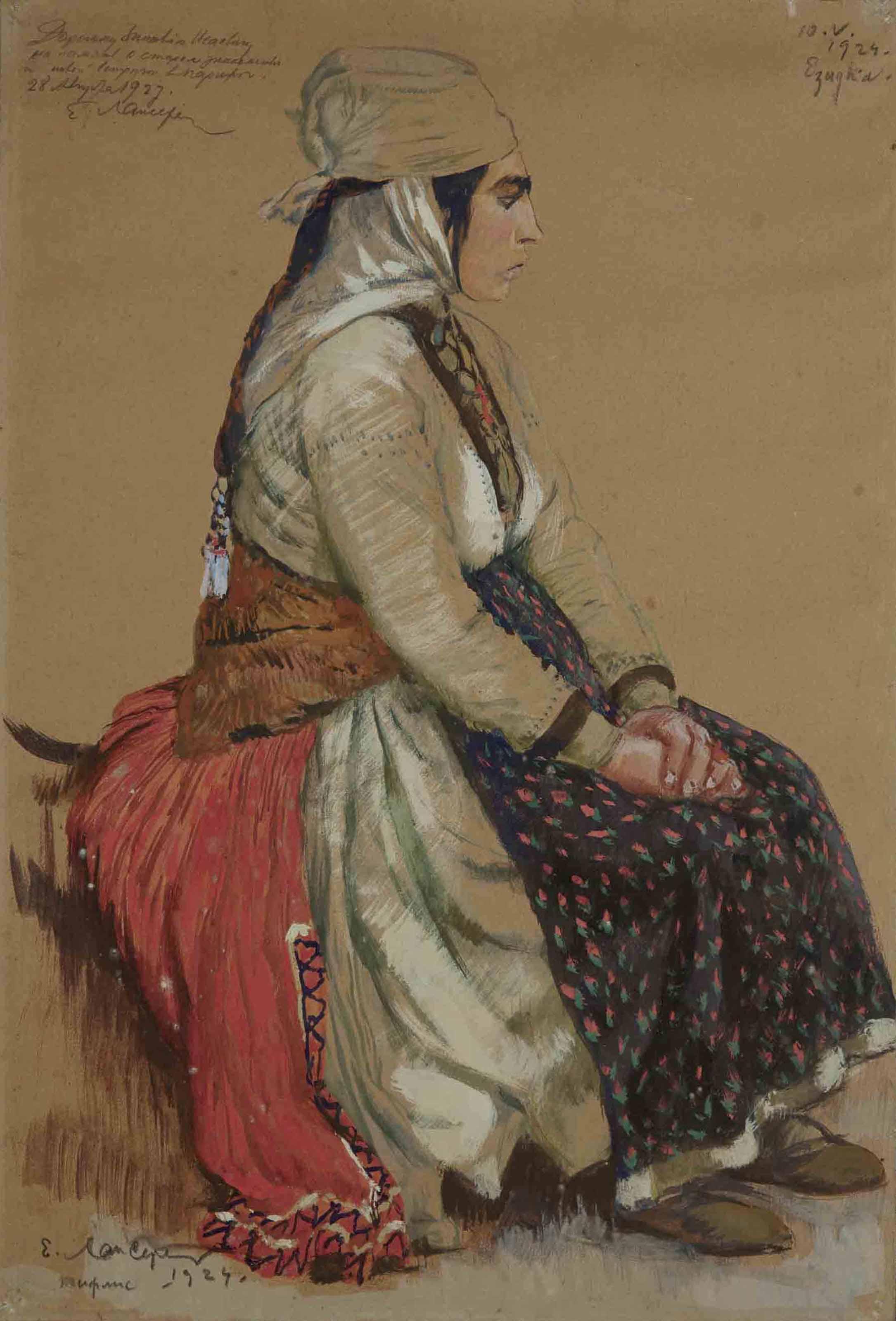 Evgeny Lanceray - Yazidi woman