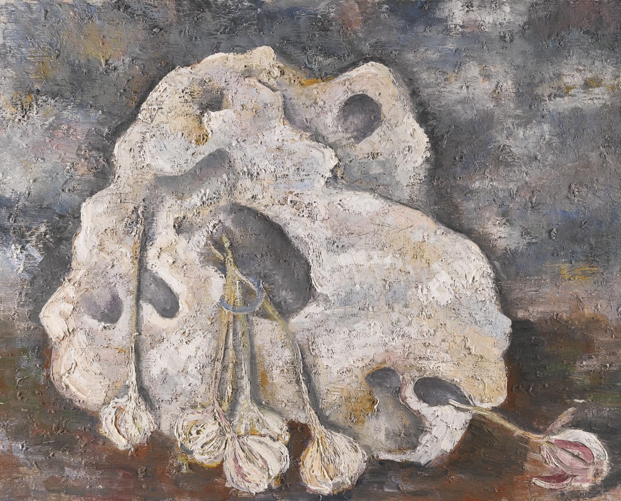 Evgeny Zevin - Still Life With Stone And Garlic