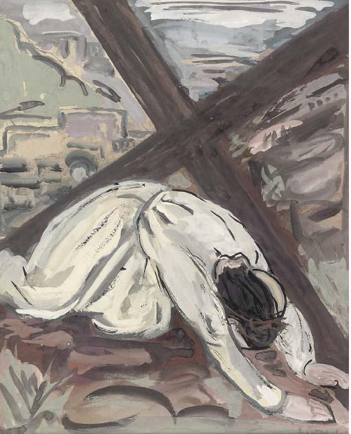 Evie Hone, H.R.H.A. - Ninth Station of The Cross