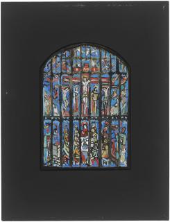 Evie Sydney Hone - Study for the east window, Eton College Chapel: \'The Last Supper and The Crucifixion\'