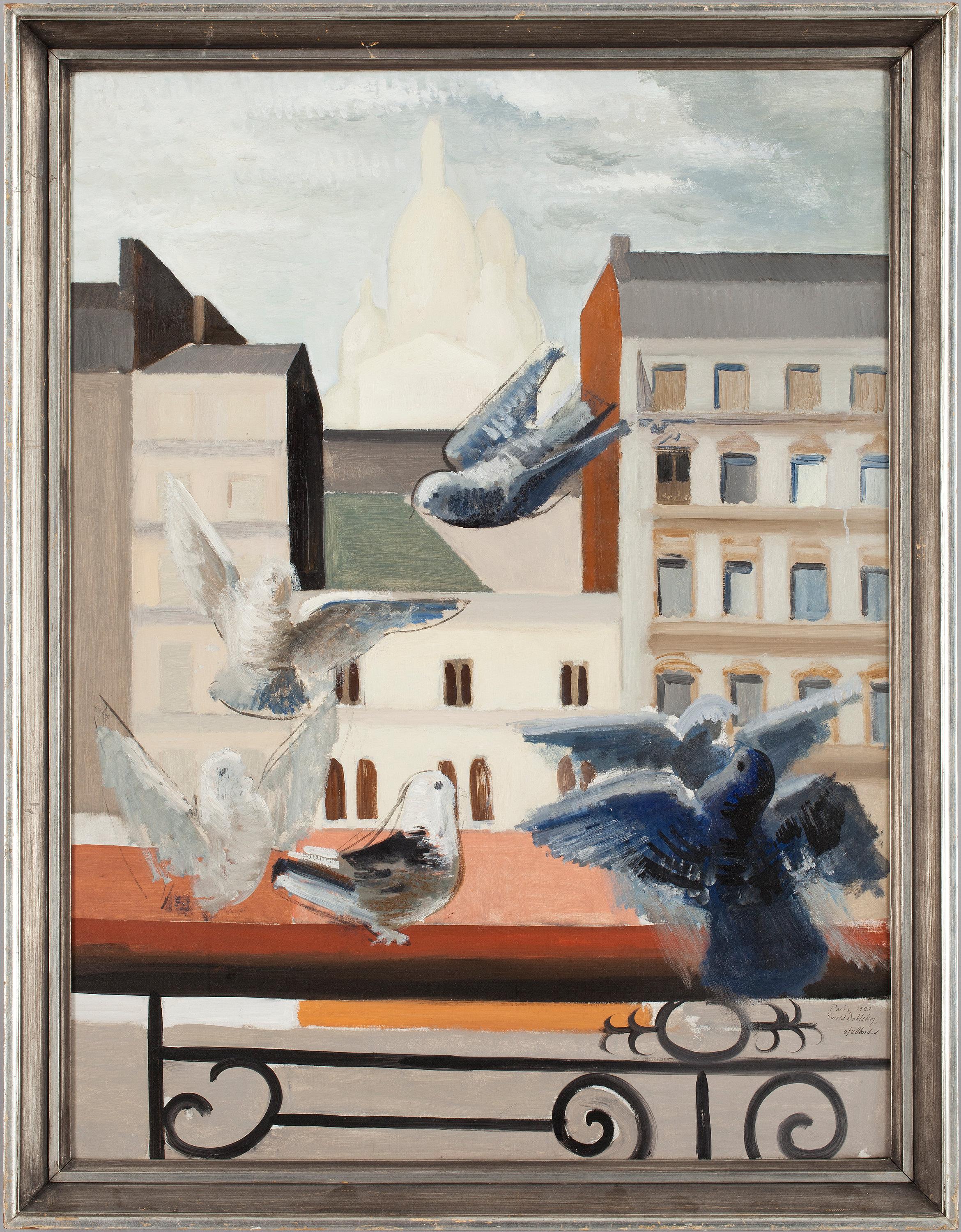 Ewald Dahlskog - On The Balcony, Paris