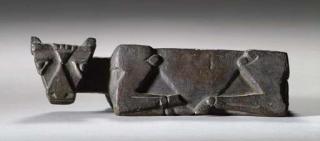 Ewald Matare - Dreieck-Kuh I (Kopf Wendend)