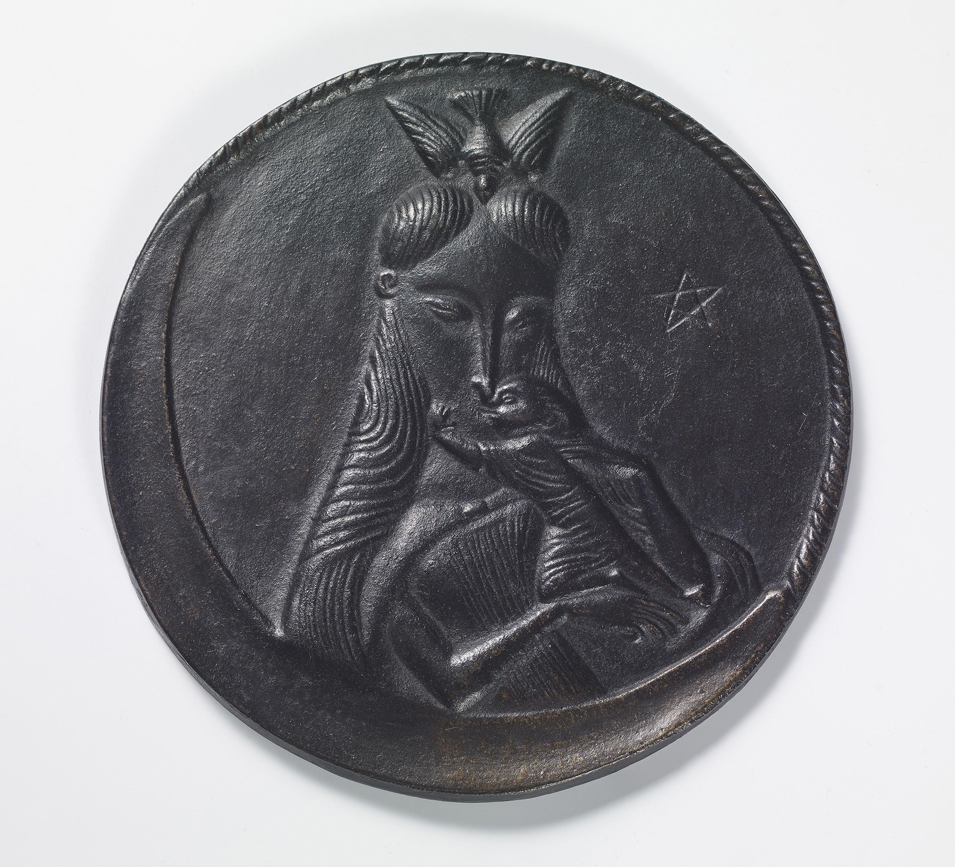 Ewald Mataré - Mondsichelmadonna mit Kind.