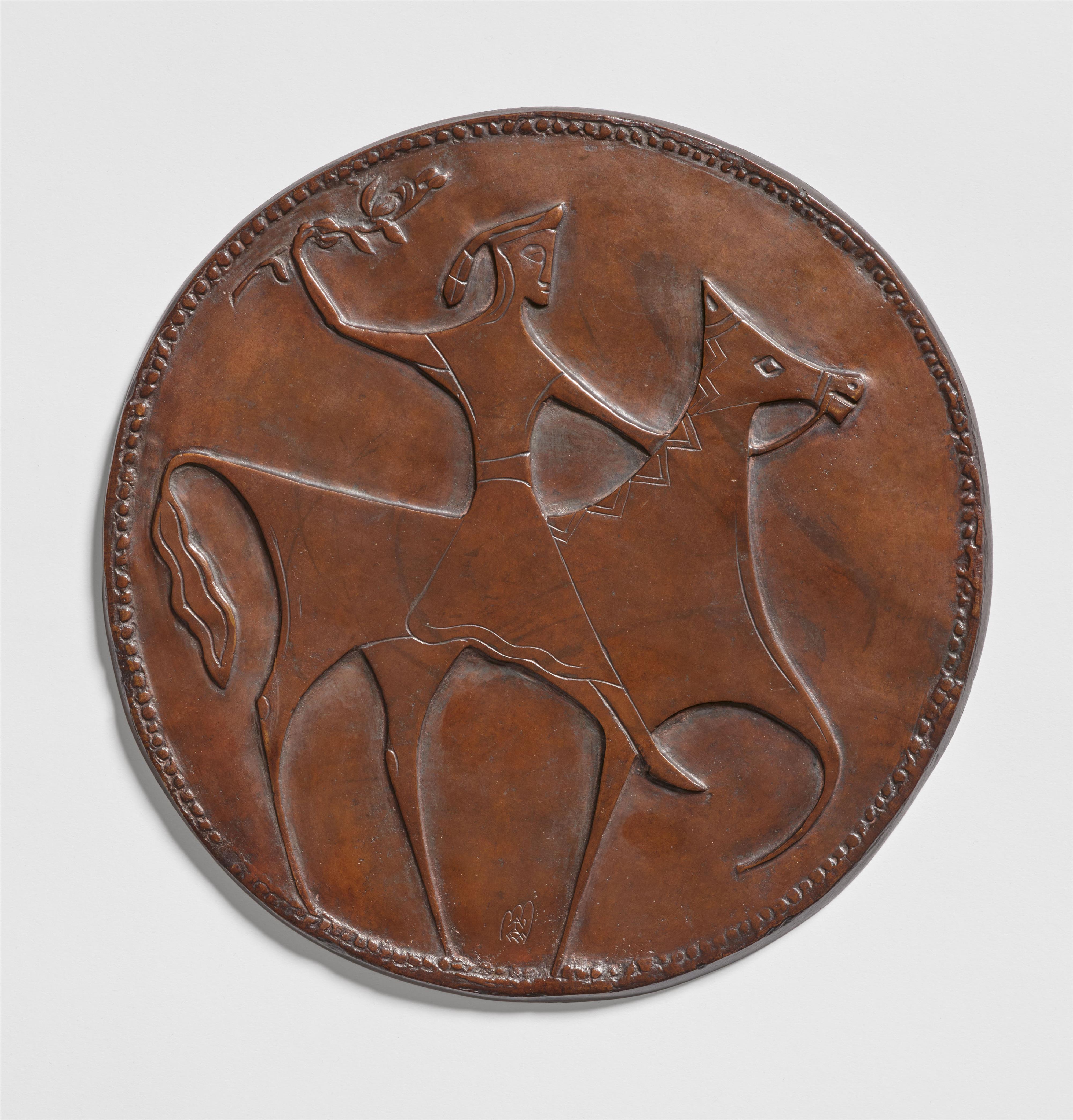 Ewald Mataré - Reiter mit Palmzweig