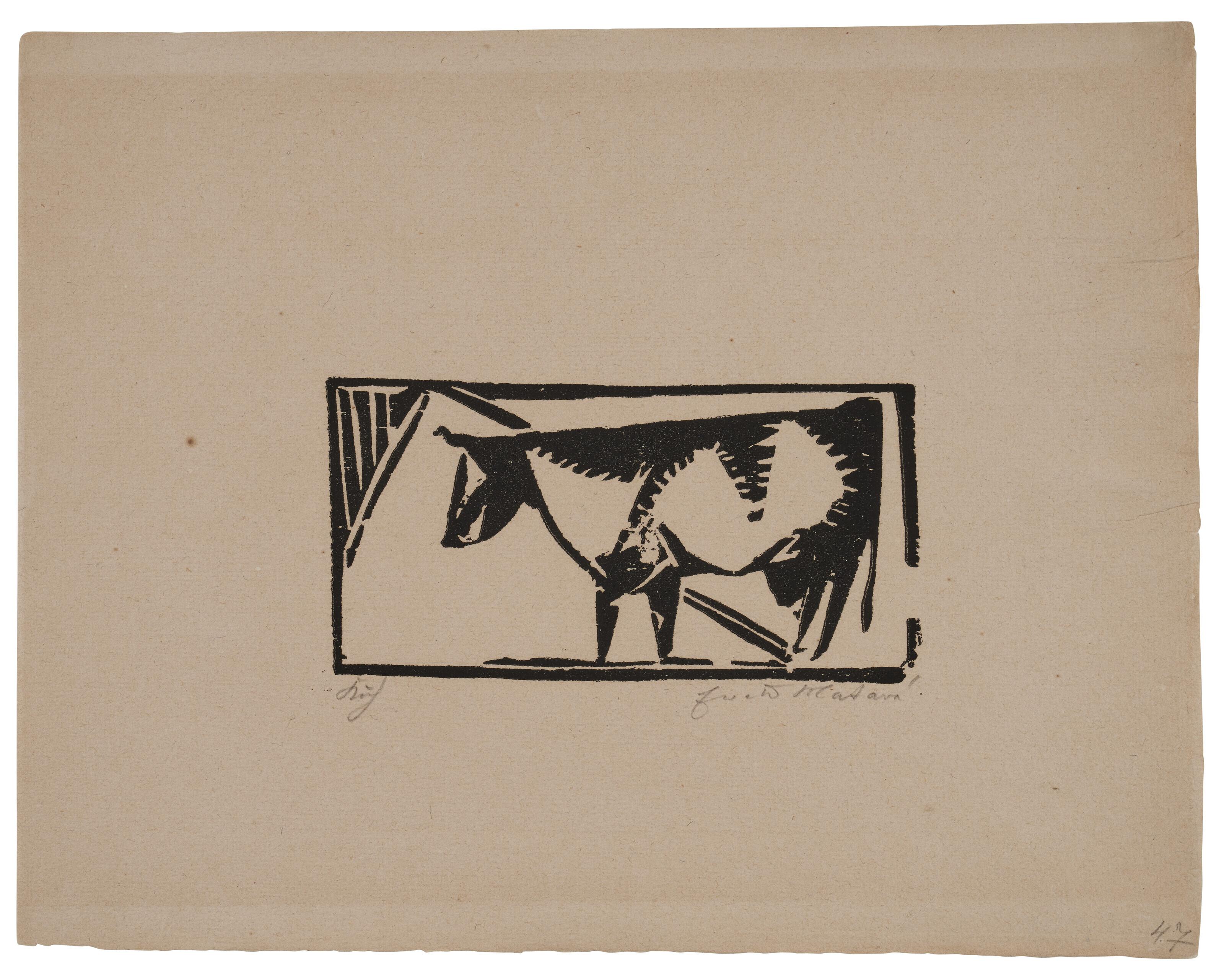 Ewald Mataré - Three prints by the artist