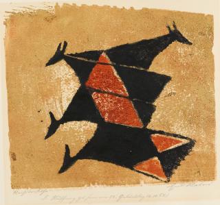 Ewald Mataré - Vier Kühe (Herbst)