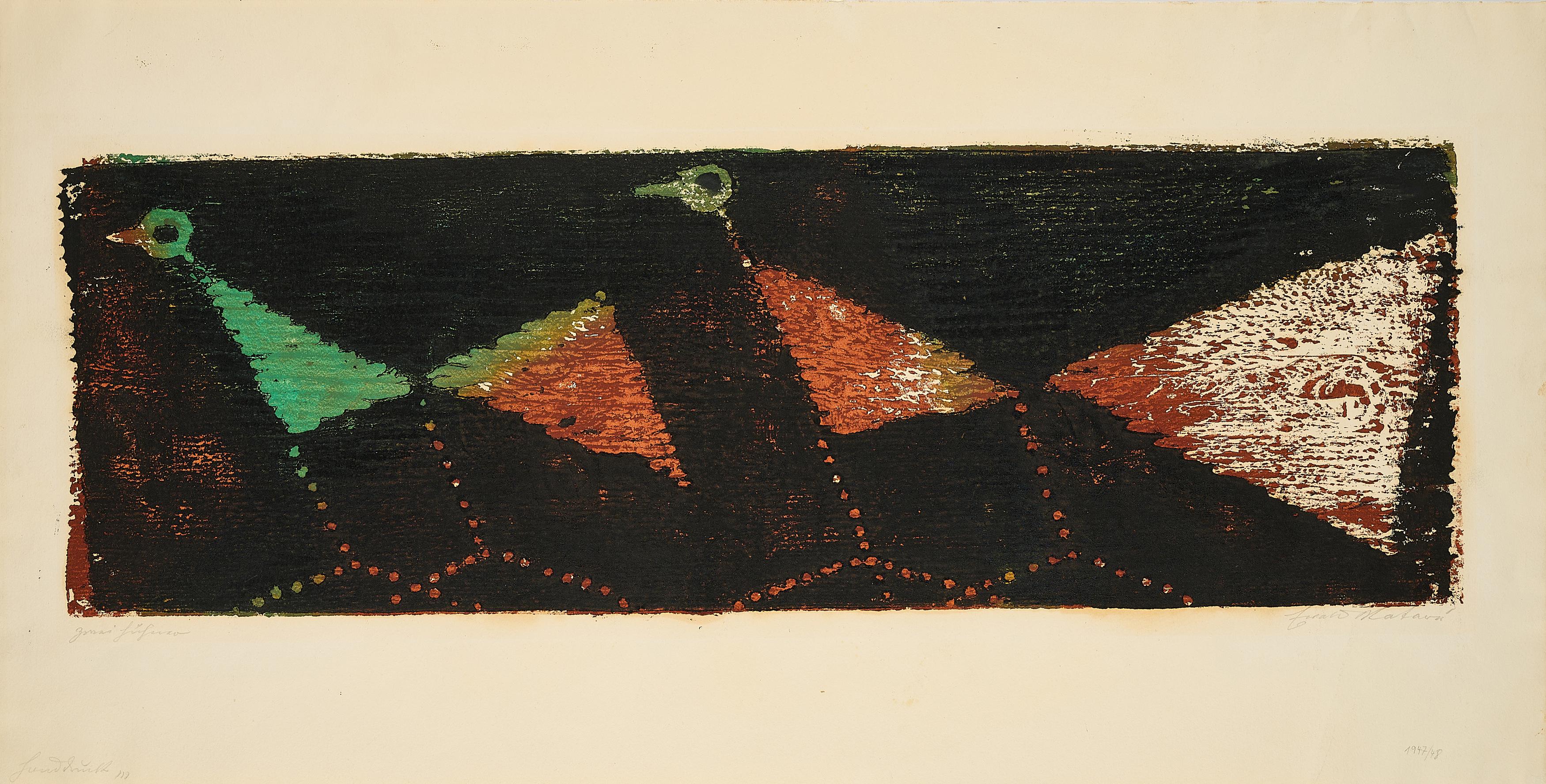 Ewald Mataré - Zwei Hühner (Zwei Vögel).