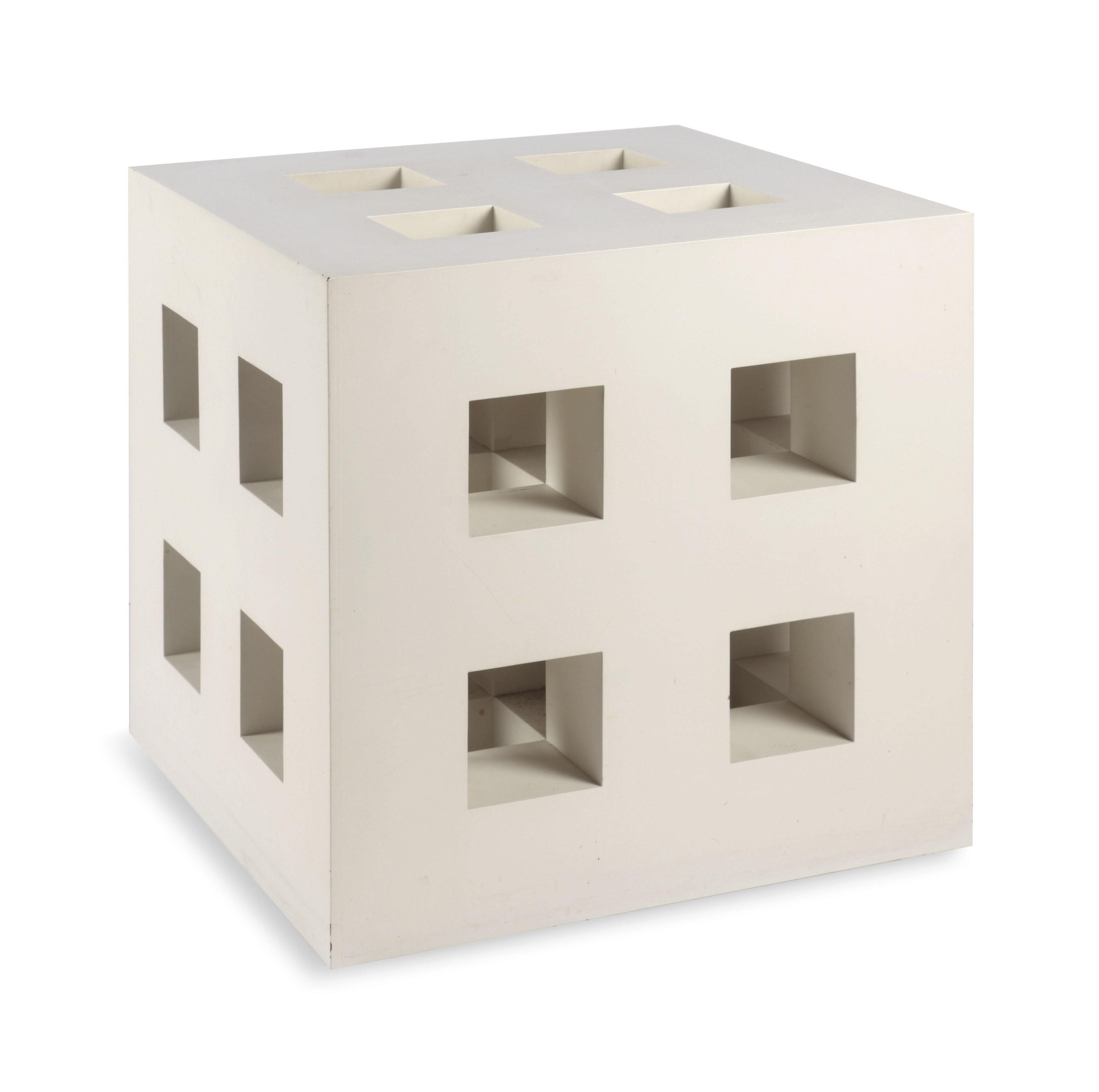Ewerdt Hilgemann - Kubusstruktuur Nr. 107/K (Negatief) (Cube Structure No. 107/K (Negative))