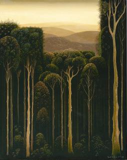 Eyvind Earle - Autumn Evening