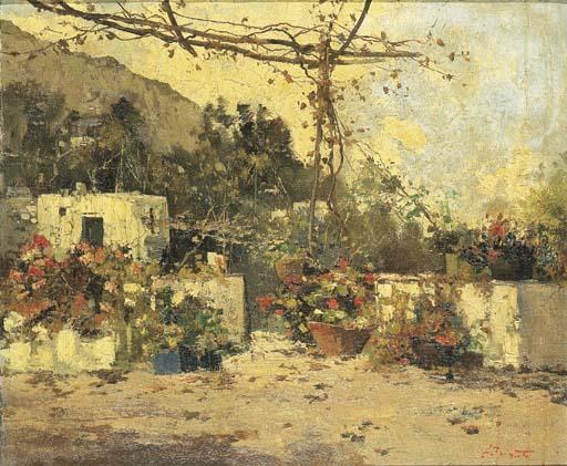 Ezelino Briante - Terrazza in fiore