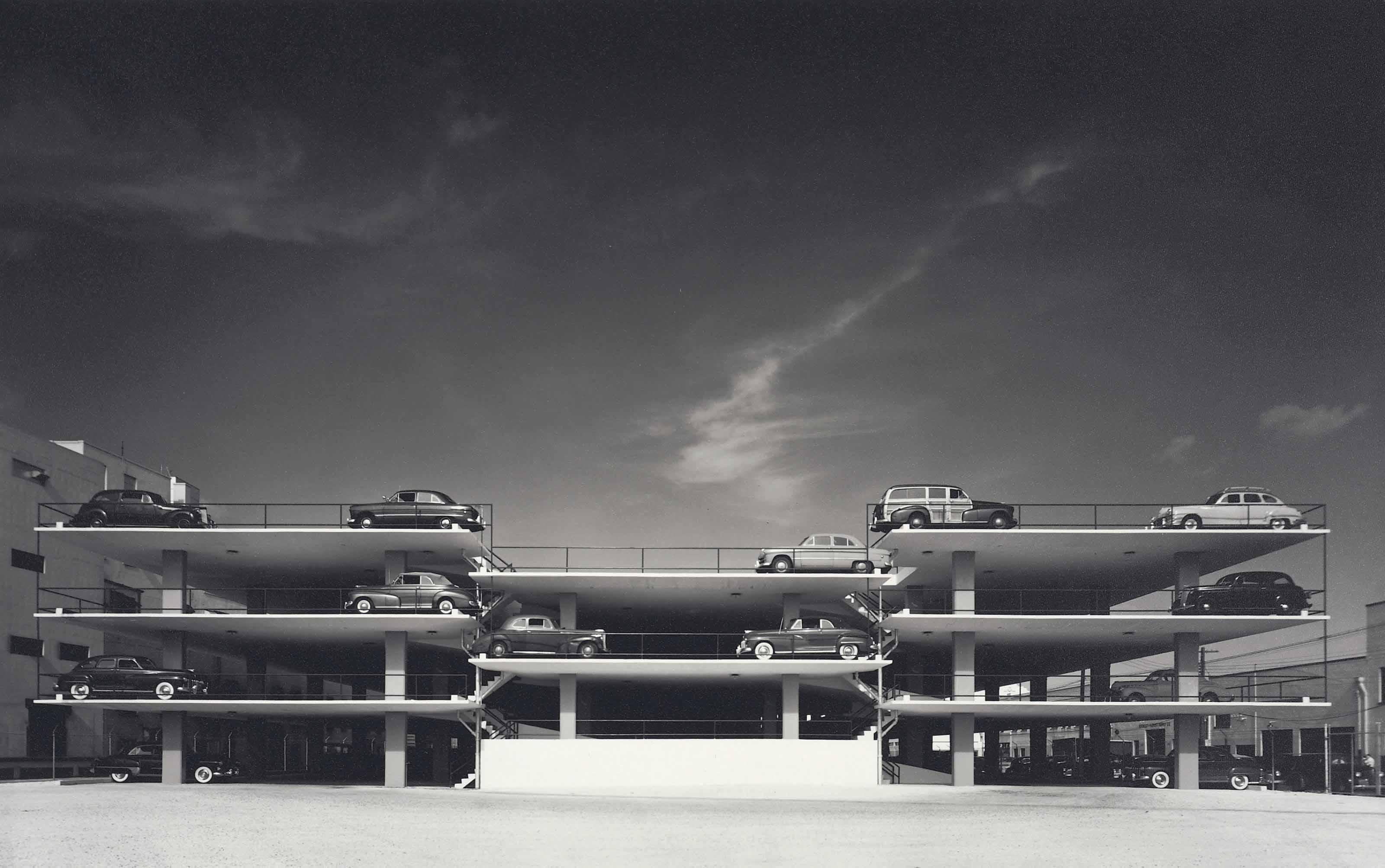 Ezra Stoller - Miami Parking Garage, 1948